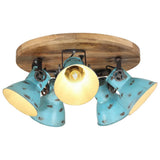 Vidaxx loftslampe 25 w e27 50x50x25 cm forvitret blå