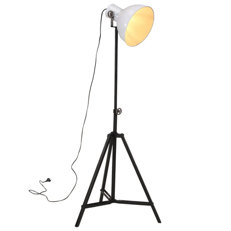VidaXL gulvlampe 25 w e27 61x61x90 150 cm hvid