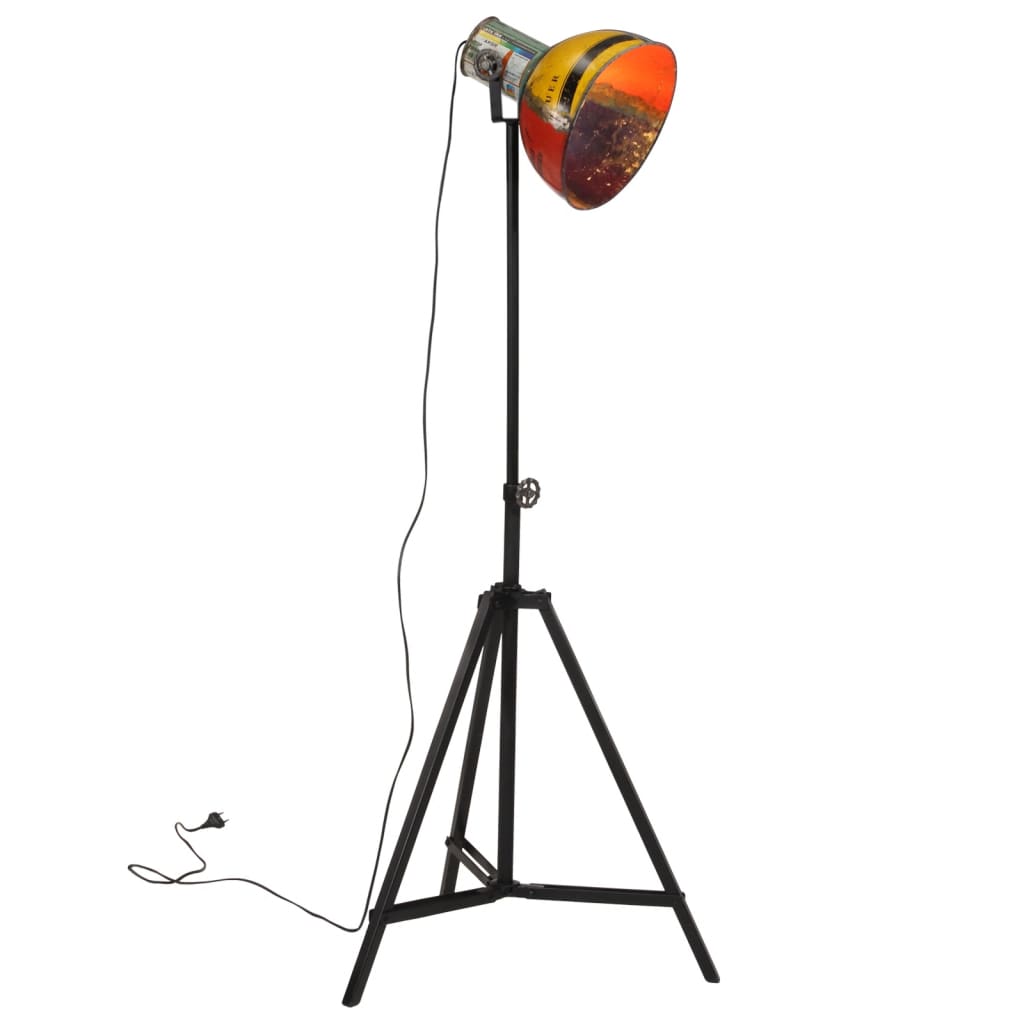 VidaXL gulvlampe 25 w e27 61x61x90 150 cm flerfarvet
