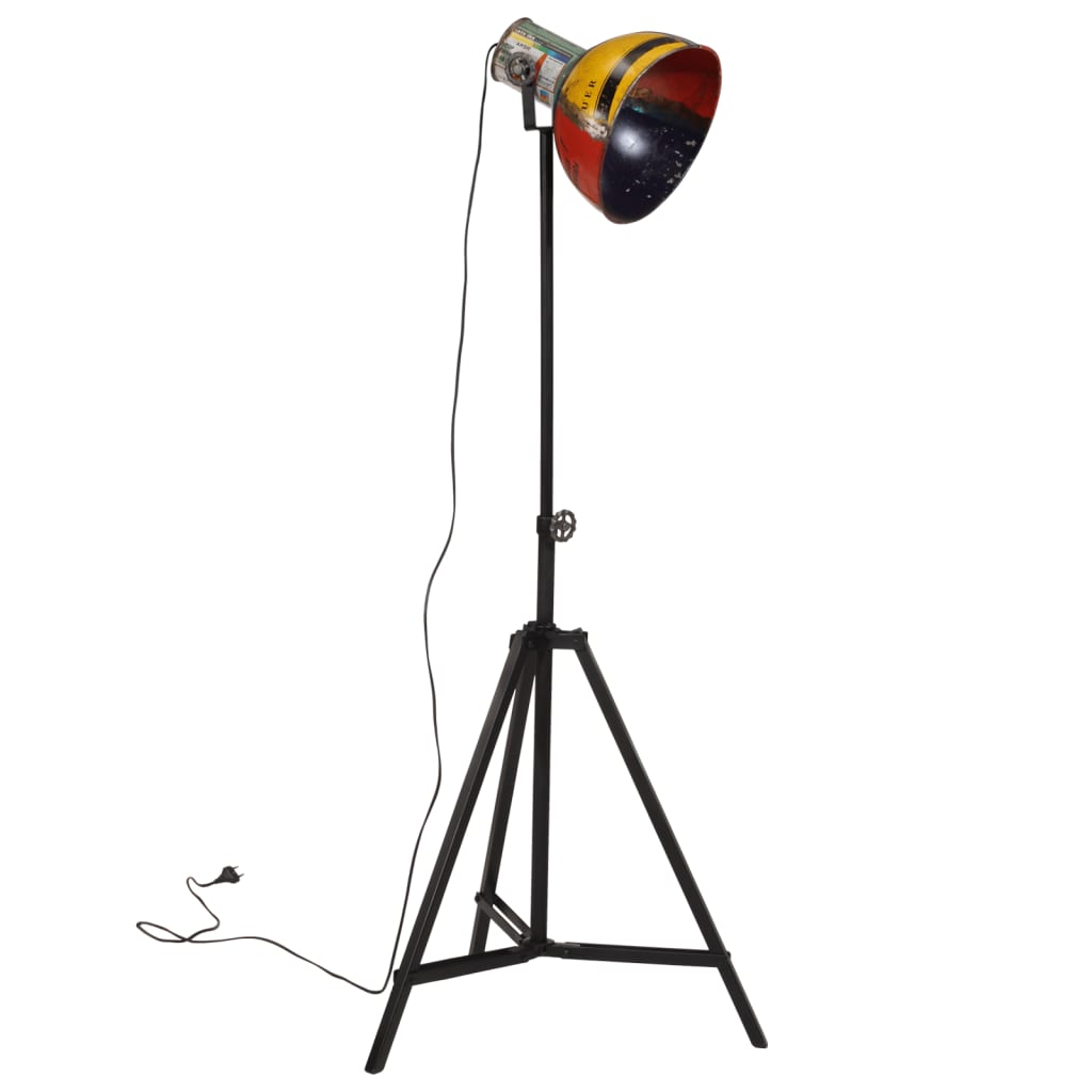 VidaXL gulvlampe 25 w e27 61x61x90 150 cm flerfarvet
