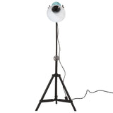 Vidaxxl gulvlampe 25 w e27 35x35x65 95 cm forvitret blå