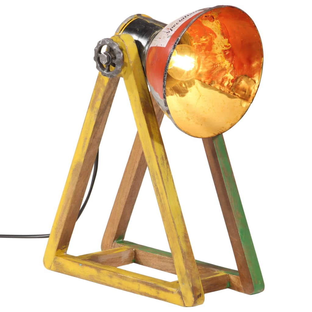 Vidaxx bordlampe 25 w e27 30x17x40 cm flerfarvet
