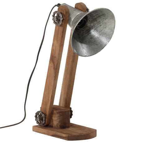 Vidaxx skrivebordslampe 25 w e27 23x13x52 cm vintage sølv
