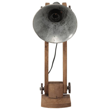 Vidaxx skrivebordslampe 25 w e27 23x13x52 cm vintage sølv