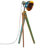 Vidaxxl gulvlampe 25 w e27 45x45x120 cm flerfarvet