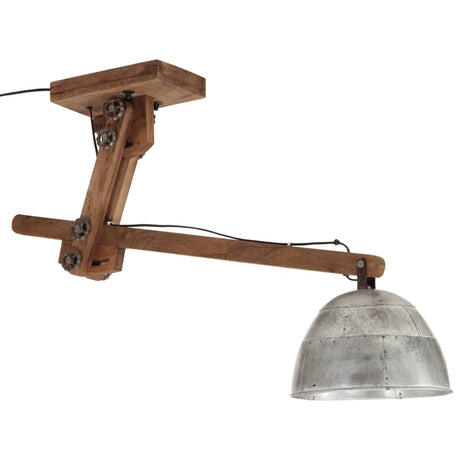 Vidaxx loftslampe 25 w e27 105x30x65-108 cm vintage sølv
