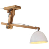 Vidaxx loftslampe 25 w e27 105x30x65-108 cm hvid