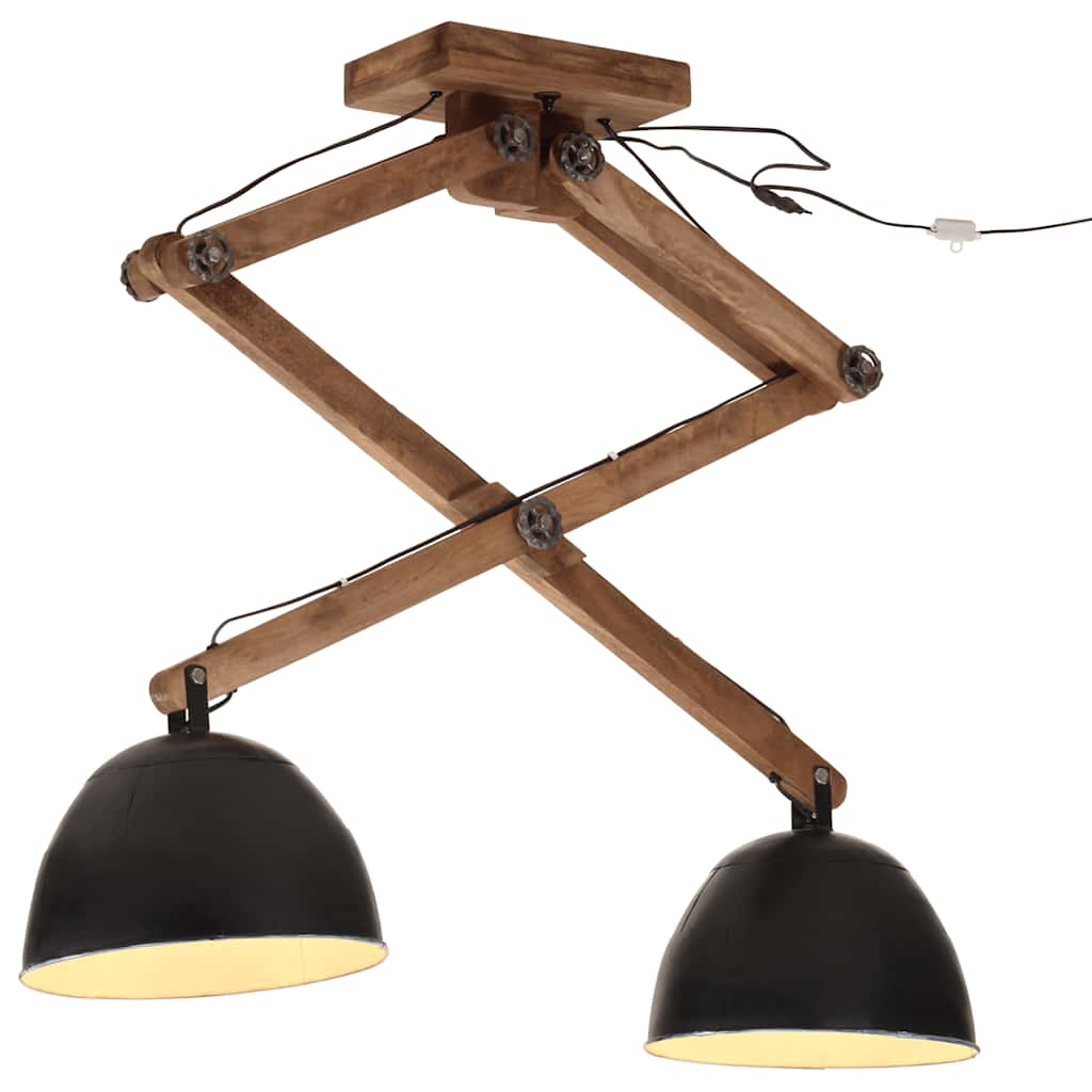 Vidaxx loftslampe 25 w e27 29x18x85 cm sort