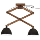 Vidaxx loftslampe 25 w e27 29x18x85 cm sort