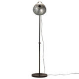 VidaXL gulvlampe 25 w e27 150 cm vintage sølv