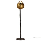 Vidaxxl gulvlampe 25 w e27 150 cm antik messing farvet