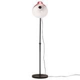 Vidaxxl gulvlampe 25 w e27 150 cm forvitret rød