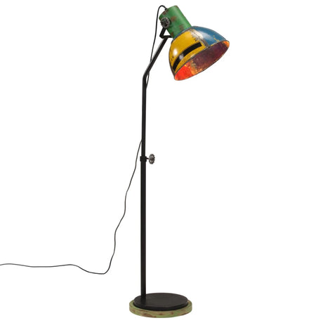 VidaXL gulvlampe 25 W E27 30x30x100-150 cm flerfarvet