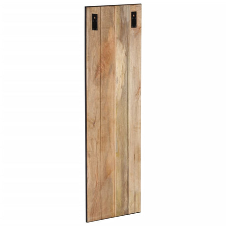 VidaXL knagerække 35x8x110 cm massivt groft mangotræ
