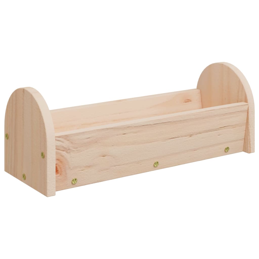 Vidaxx høstativ til kaniner 28x10x10 cm massivt fyrretræ