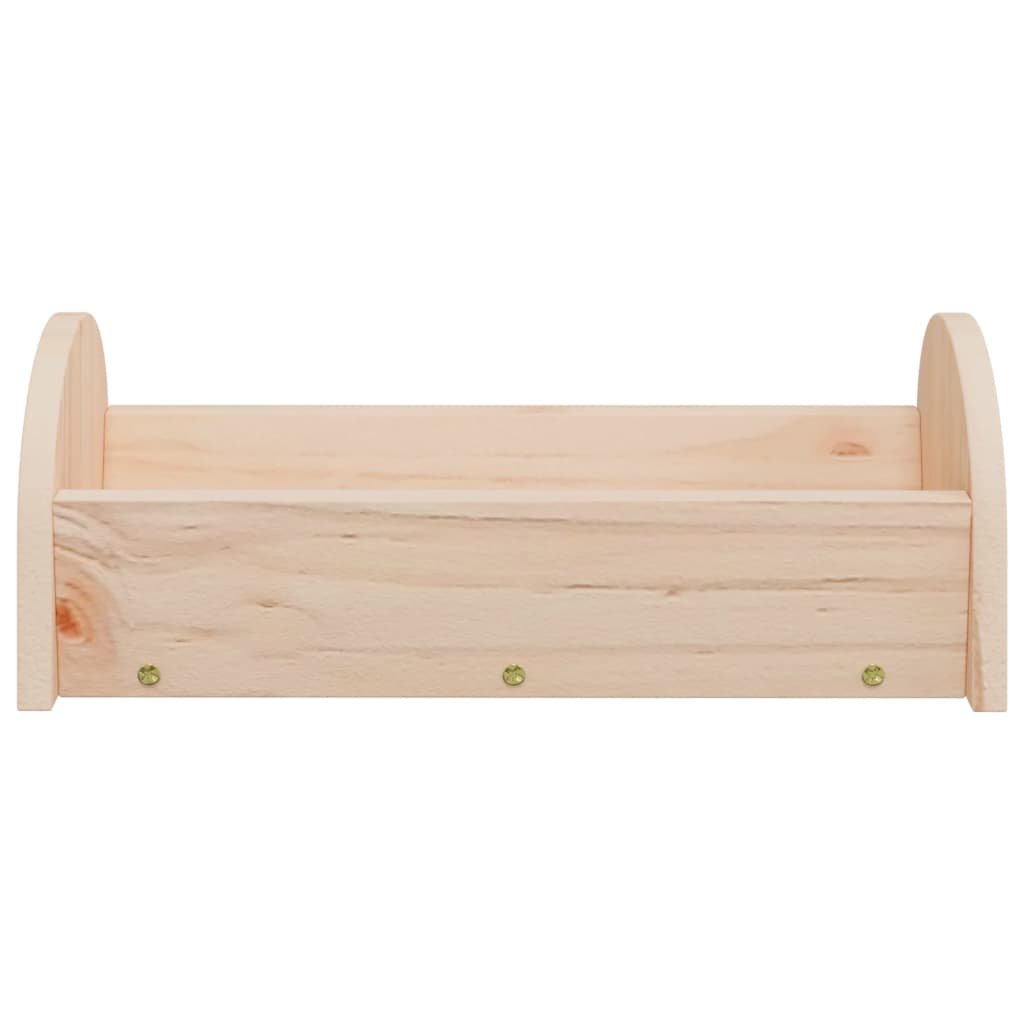 Vidaxx høstativ til kaniner 28x10x10 cm massivt fyrretræ