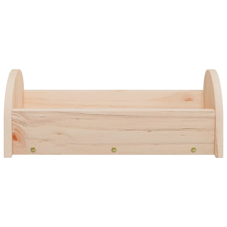 Vidaxx høstativ til kaniner 28x10x10 cm massivt fyrretræ