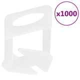 Vidaxl nivelleringsklemmer til fliser 1000 stk 1,5 mm