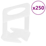 Vidaxxl nivelleringsklemmer til fliser 250 stk 3 mm