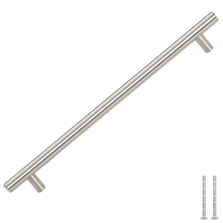VidaXL håndtag 5 stk 224 mm rustfrit stål sølvfarvet