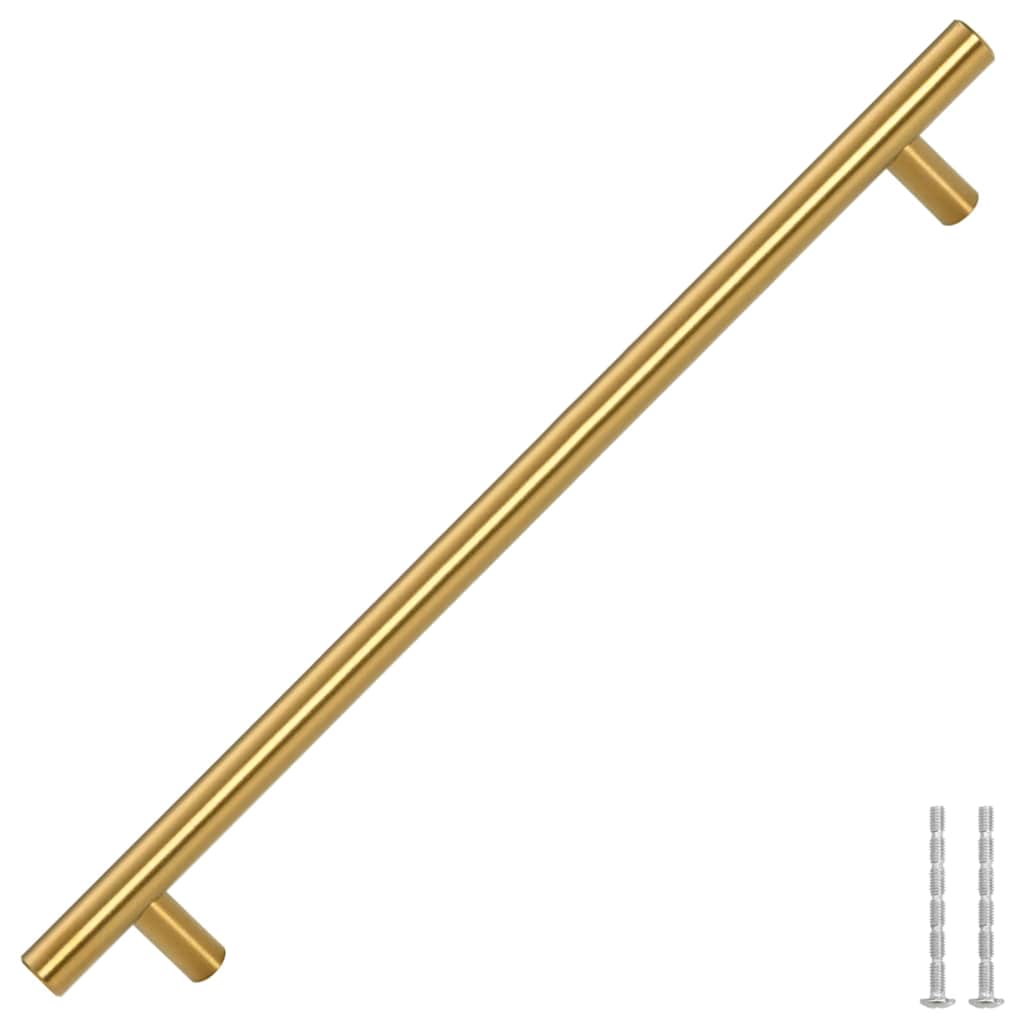 Vidaxx håndtag 5 stk 224 mm rustfrit stål guldfarvet