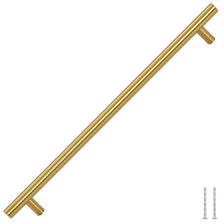 VidaXL håndtag 5 stk 320 mm rustfrit stål guldfarvet