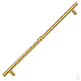 VidaXL håndtag 5 stk 480 mm rustfrit stål guldfarvet