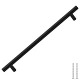 VidaXL håndtag 5 stk 224 mm rustfrit stål sort