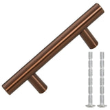 VidaXL håndtag 10 stk 64 mm rustfrit stål bronzefarvet