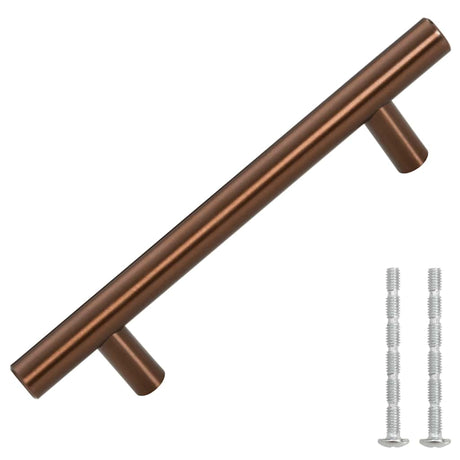 VidaXL håndtag 10 stk 96 mm rustfrit stål bronzefarvet