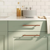 Vidaxx håndtag 10 stk 160 mm rustfrit stål bronzefarvet