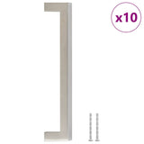 Vidaxx håndtag 10 stk 160 mm rustfrit stål sølvfarvet