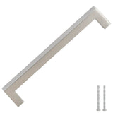 Vidaxx håndtag 10 stk 160 mm rustfrit stål sølvfarvet