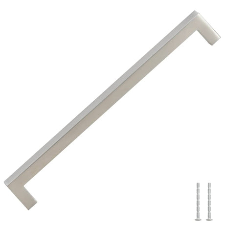 VidaXL håndtag 5 stk 224 mm rustfrit stål sølvfarvet