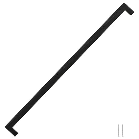VidaXL håndtag 5 stk 480 mm rustfrit stål sort