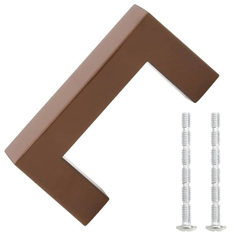 VidaXL håndtag 10 stk 64 mm rustfrit stål bronzefarvet
