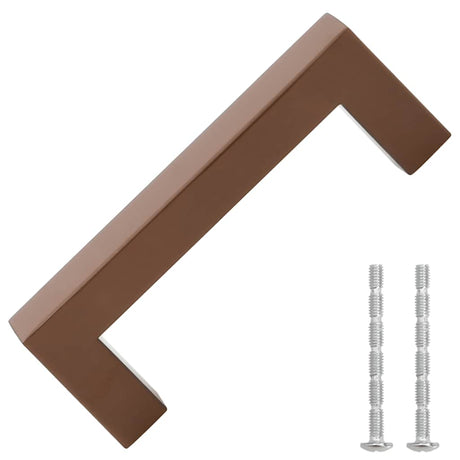 VidaXL håndtag 10 stk 96 mm rustfrit stål bronzefarvet