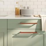 VidaXL håndtag 5 stk 224 mm rustfrit stål bronzefarvet