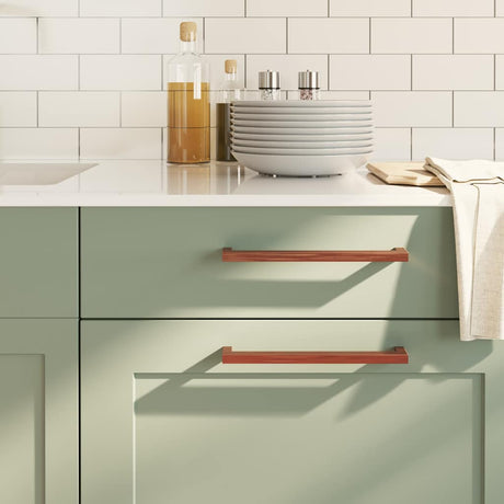 VidaXL håndtag 5 stk 224 mm rustfrit stål bronzefarvet