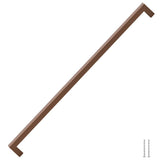 VidaXL håndtag 5 stk 480 mm rustfrit stål bronzefarvet