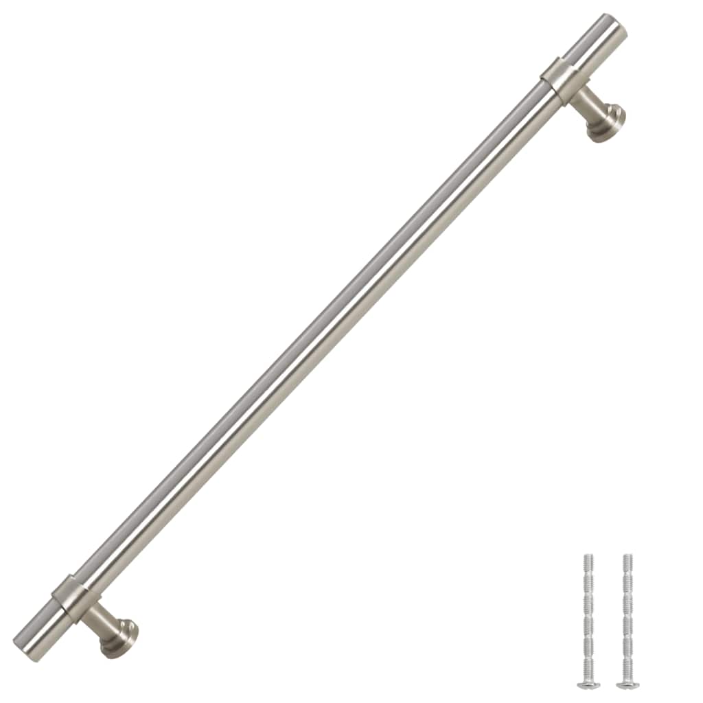 VidaXL håndtag 5 stk 224 mm rustfrit stål sølvfarvet