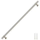 VidaXL håndtag 5 stk 320 mm rustfrit stål sølvfarvet