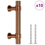 VidaXL håndtag 10 stk 64 mm rustfrit stål bronzefarvet