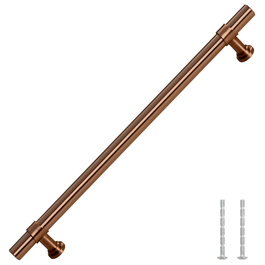 VidaXL håndtag 5 stk 192 mm rustfrit stål bronzefarvet