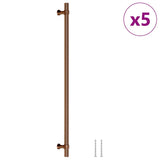 Vidaxl handvatten 5 st 320 mm roestvrij staal bronskleurig