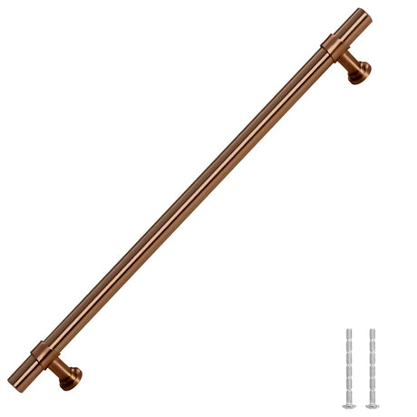 VidaXL håndtag 5 stk 480 mm rustfrit stål bronzefarvet