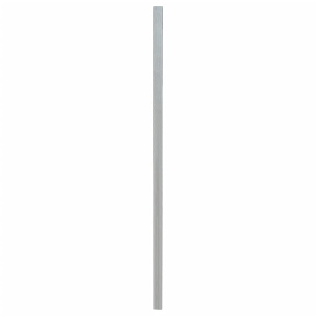 VidaXL Hegnspæle 20 stk 200 cm galvaniseret stål sølvfarvet
