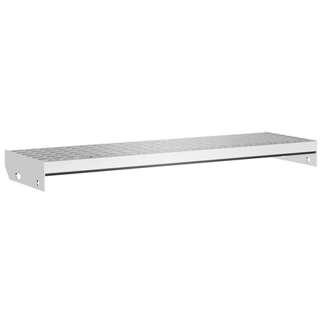 Vidaxl trin trinnet 80x24x7 cm galvaniseret stål