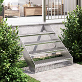 VidaXL trappetrinsgitter 90x24x7 cm galvaniseret stål