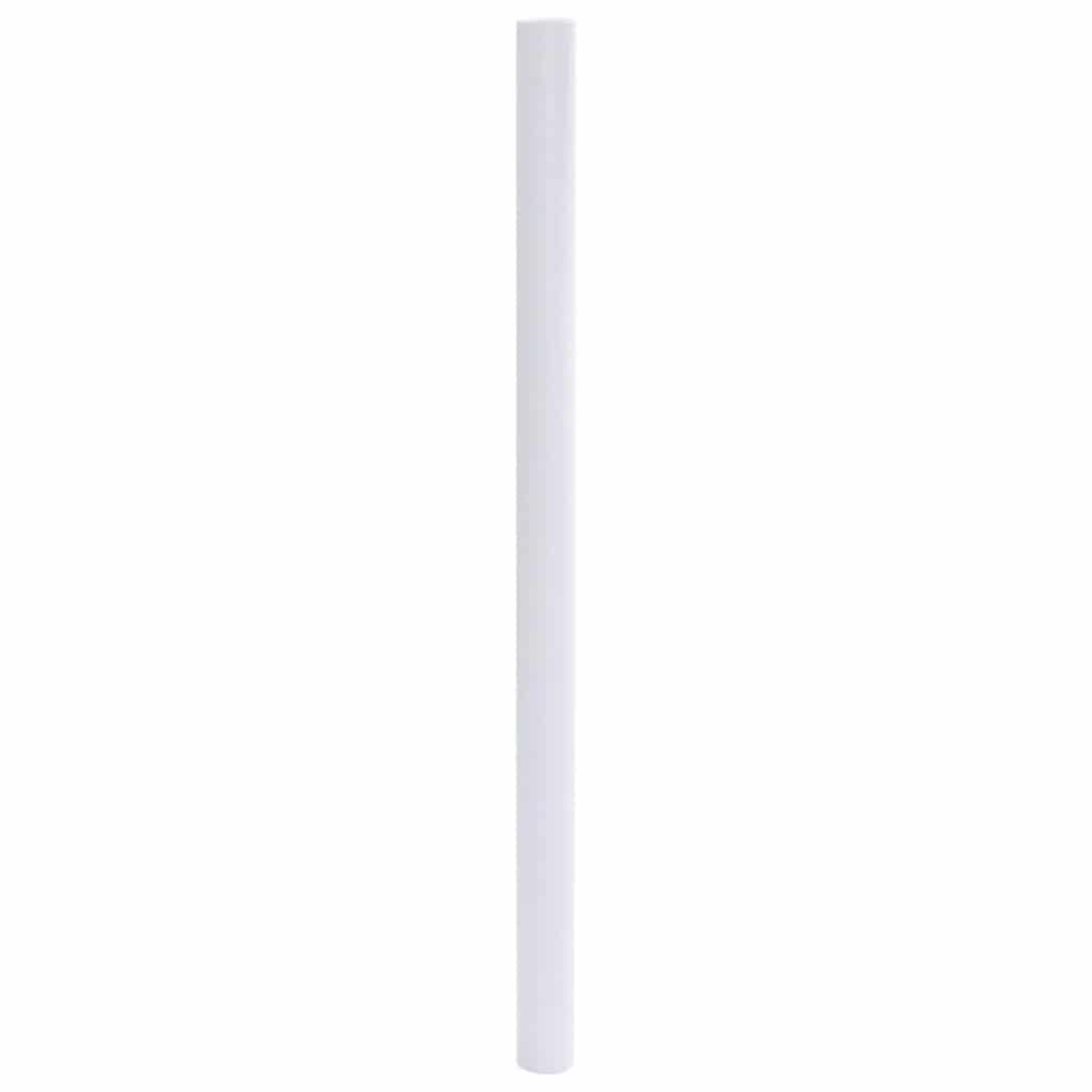 VidaXL Vinduesfilm mat PVC hvid